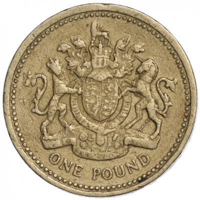 1 фунт 1983 года Великобритания
