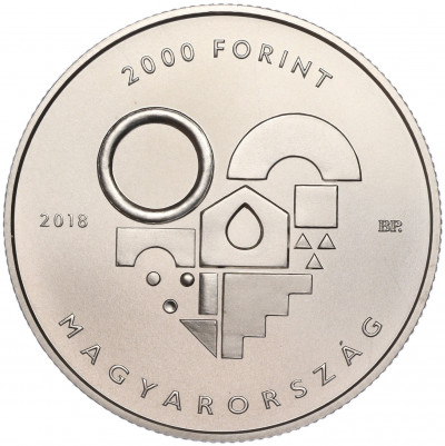 2000 форинтов 2018 года Венгрия «Год семьи»