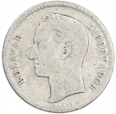 50 сентимо 1954 года Венесуэла