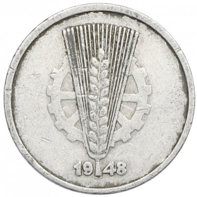 10 пфеннигов 1948 года A Восточная Германия (ГДР)