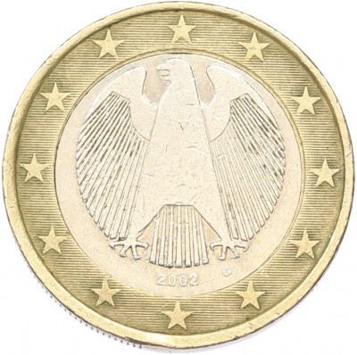 1 евро 2002 года G Германия