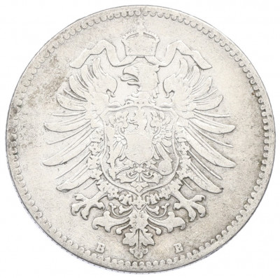 1 марка 1875 года B Германия