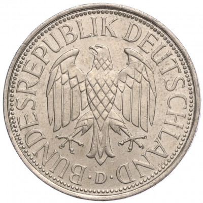 1 марка 1991 года D Германия