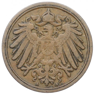 1 пфенниг 1892 года А Германия