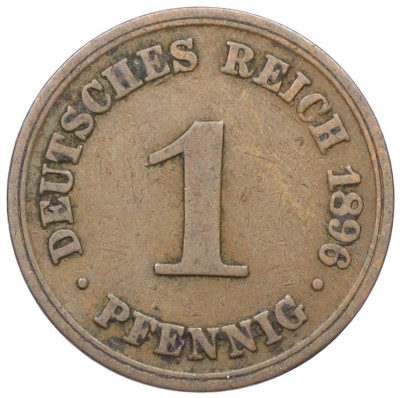 1 пфенниг 1896 года А Германия