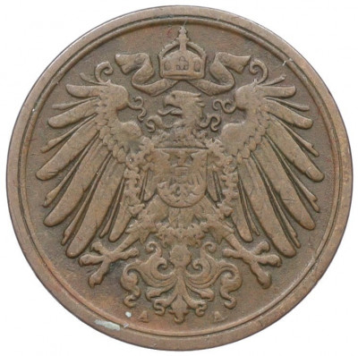 1 пфенниг 1904 года А Германия