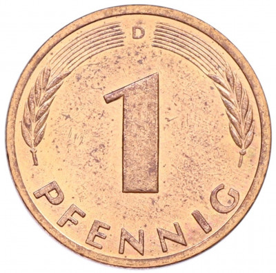 1 пфенниг 1994 года D Германия