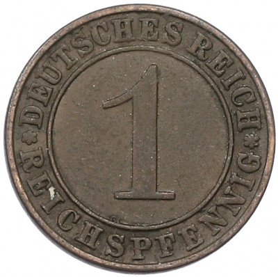 1 рейхспфенниг 1934 года A Германия