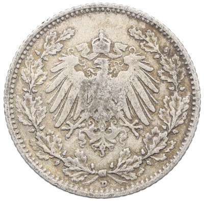 1/2 марки 1906 года D Германия