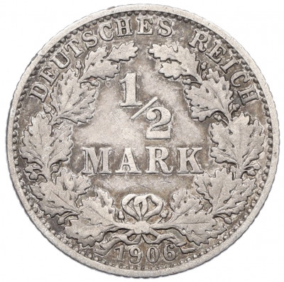 1/2 марки 1906 года E Германия