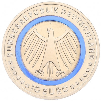 10 евро 2025 года F Германия «На службе общества — Служба технической поддержки»