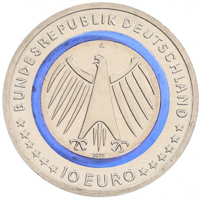 10 евро 2025 года А Германия «На службе общества — Служба технической поддержки»