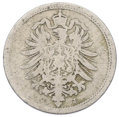 10 пфеннигов 1876 года A Германия