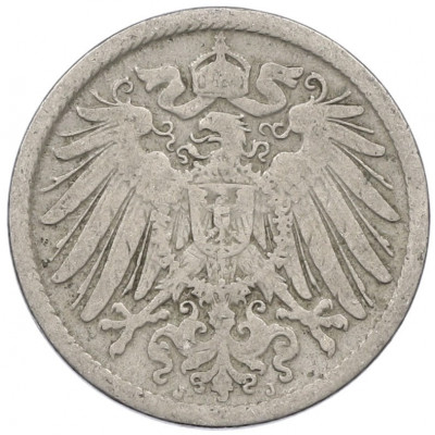 10 пфеннигов 1900 года J Германия