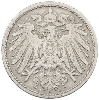 10 пфеннигов 1902 года A Германия