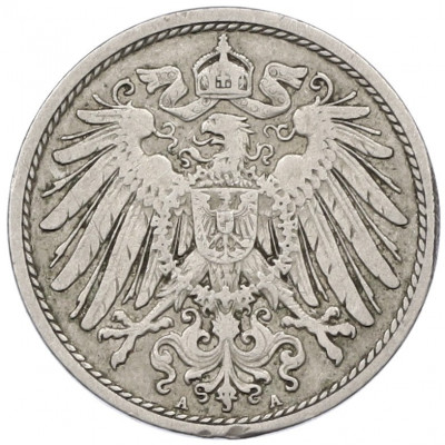 10 пфеннигов 1906 года A Германия