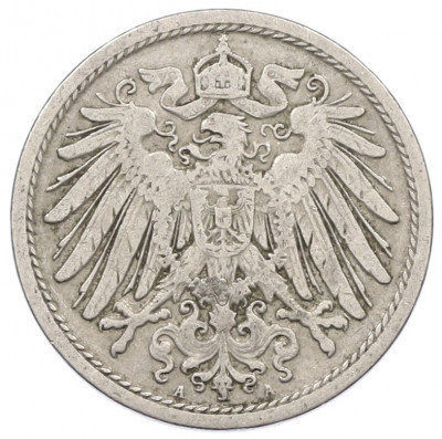 10 пфеннигов 1907 года A Германия