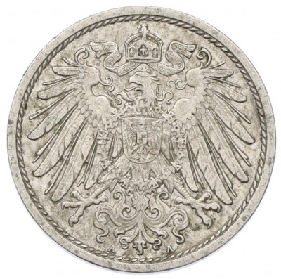 10 пфеннигов 1913 года A Германия