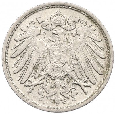 10 пфеннигов 1915 года D Германия