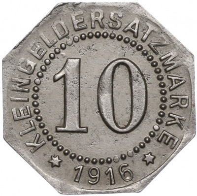 10 пфеннигов 1916 года Германия — город Шнайдемюль (Нотгельд)