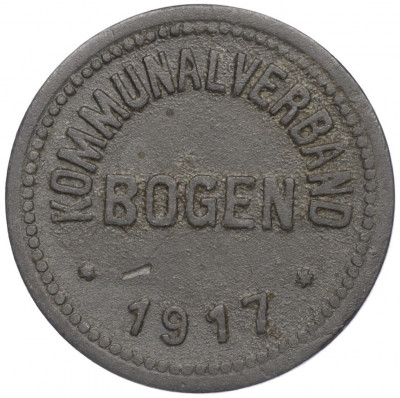 10 пфеннигов 1917 года Германия — город Боген (Нотгельд)