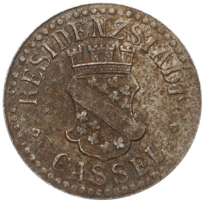 10 пфеннигов 1917 года Германия — город Кассель (Нотгельд)