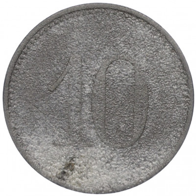 10 пфеннигов 1917 года Германия — город Китцинген (Нотгельд)