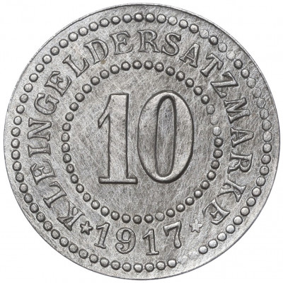 10 пфеннигов 1917 года Германия — город Немецкая Илава (Айлау) (Нотгельд)
