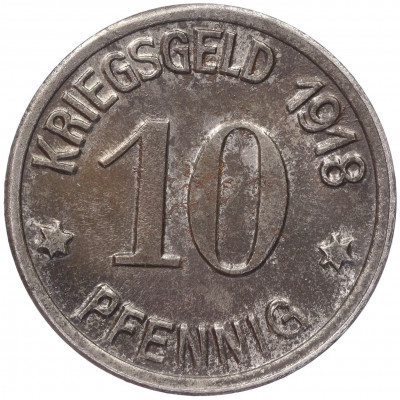 10 пфеннигов 1918 года Германия — город Кобленц (Нотгельд)