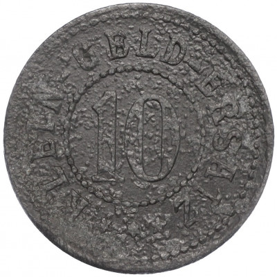 10 пфеннигов 1918 года Германия — город Эинген (Нотгельд)
