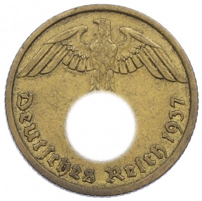 10 рейхспфеннигов 1937 года A Германия