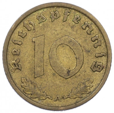 10 рейхспфеннигов 1937 года A Германия