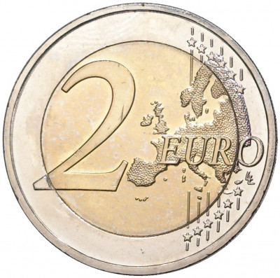 2 евро 2015 года F Германия «Федеральные земли Германии — Гессен (Церковь Святого Павла во Франкфурт-на-Майне)»