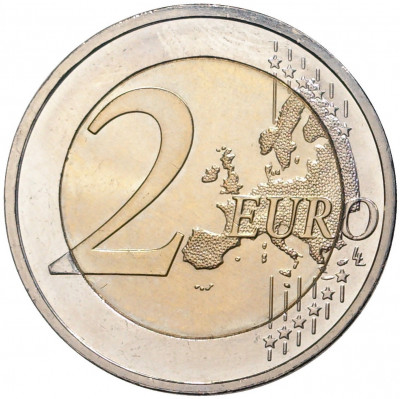 2 евро 2018 года А Германия «100 лет со дня рождения Гельмута Шмидта»