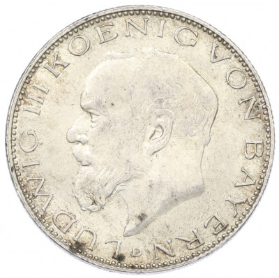 2 марки 1914 года D Бавария