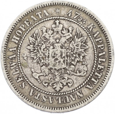 2 марки 1872 года Русская Финляндия