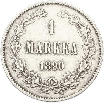 1 марка 1890 года Русская Финляндия