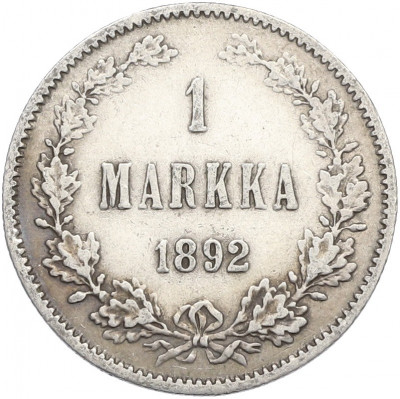 1 марка 1892 года Русская Финляндия