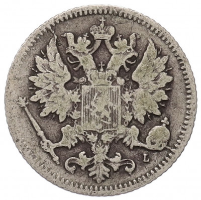 25 пенни 1890 года Русская Финляндия