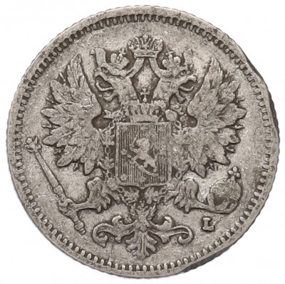 25 пенни 1897 года Русская Финляндия