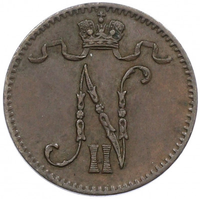 1 пенни 1900 года Русская Финляндия