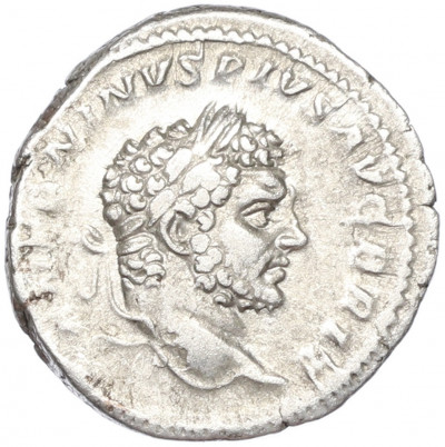 Денарий 207-213 года Римская Империя — Каракалла