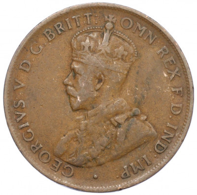 1 пенни 1922 года Австралия