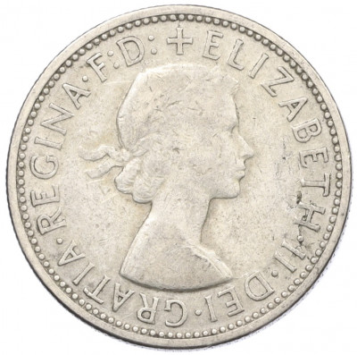 1 флорин 1954 года Австралия «Королевский визит в Австралию»