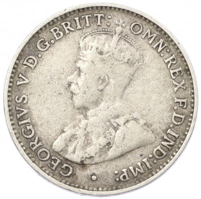 3 пенса 1927 года Австралия