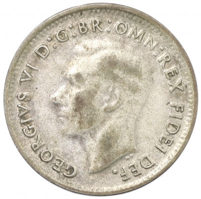 3 пенса 1950 года Австралия