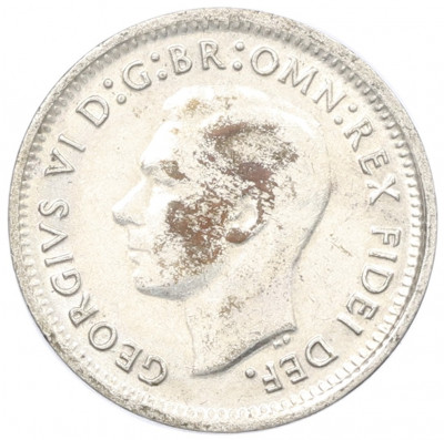 3 пенса 1952 года Австралия