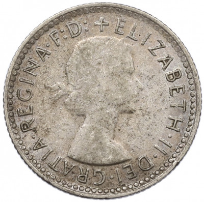 6 пенсов 1959 года Австралия