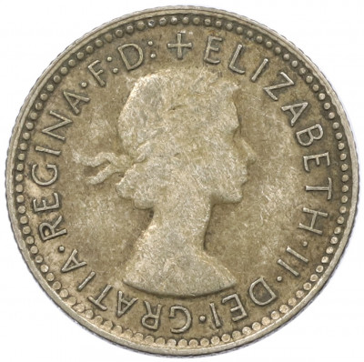 6 пенсов 1960 года Австралия