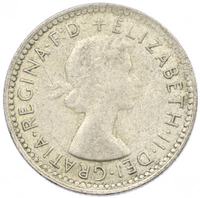 6 пенсов 1962 года Австралия